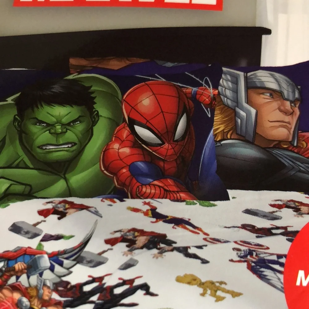 Marvel SUPERHERO Bed Sheet Set - FULL